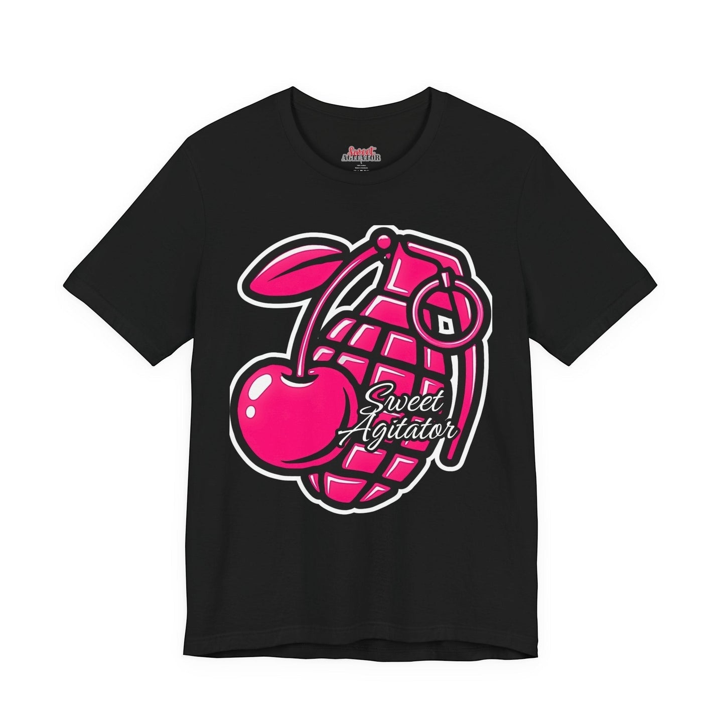 Cherry-Grenade Jersey Tee