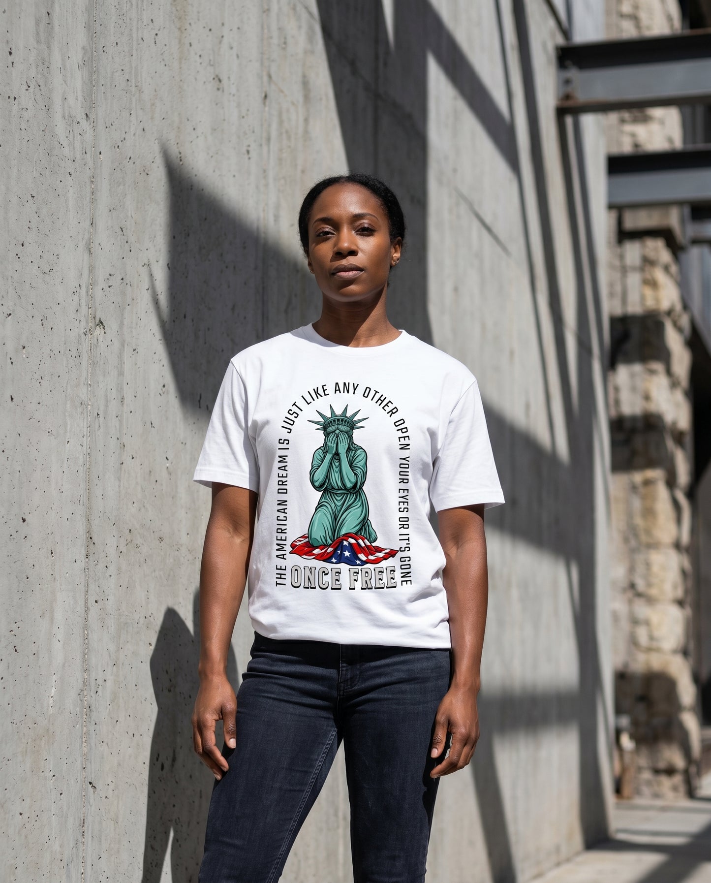 Once Free Relaxed Tee by Sweet Agitator