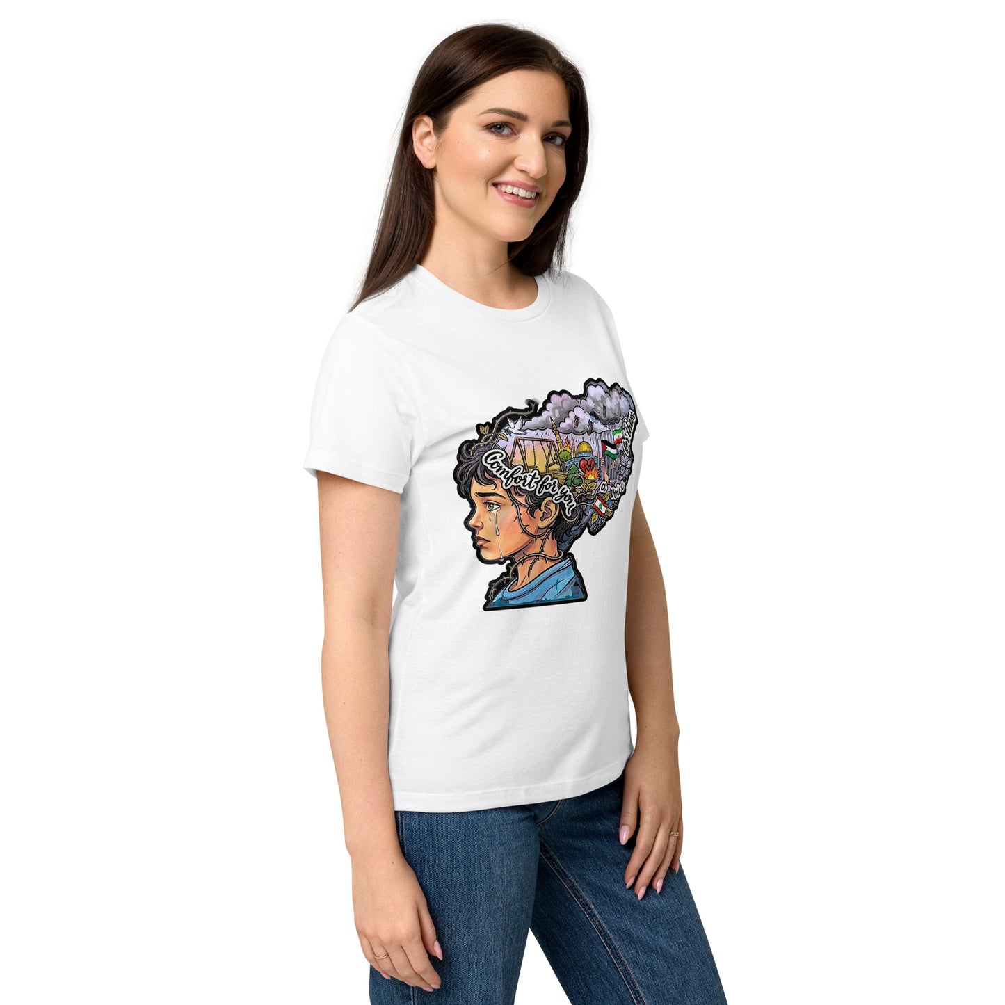 Women’s basic softstyle t-shirt by Sweet Agitator