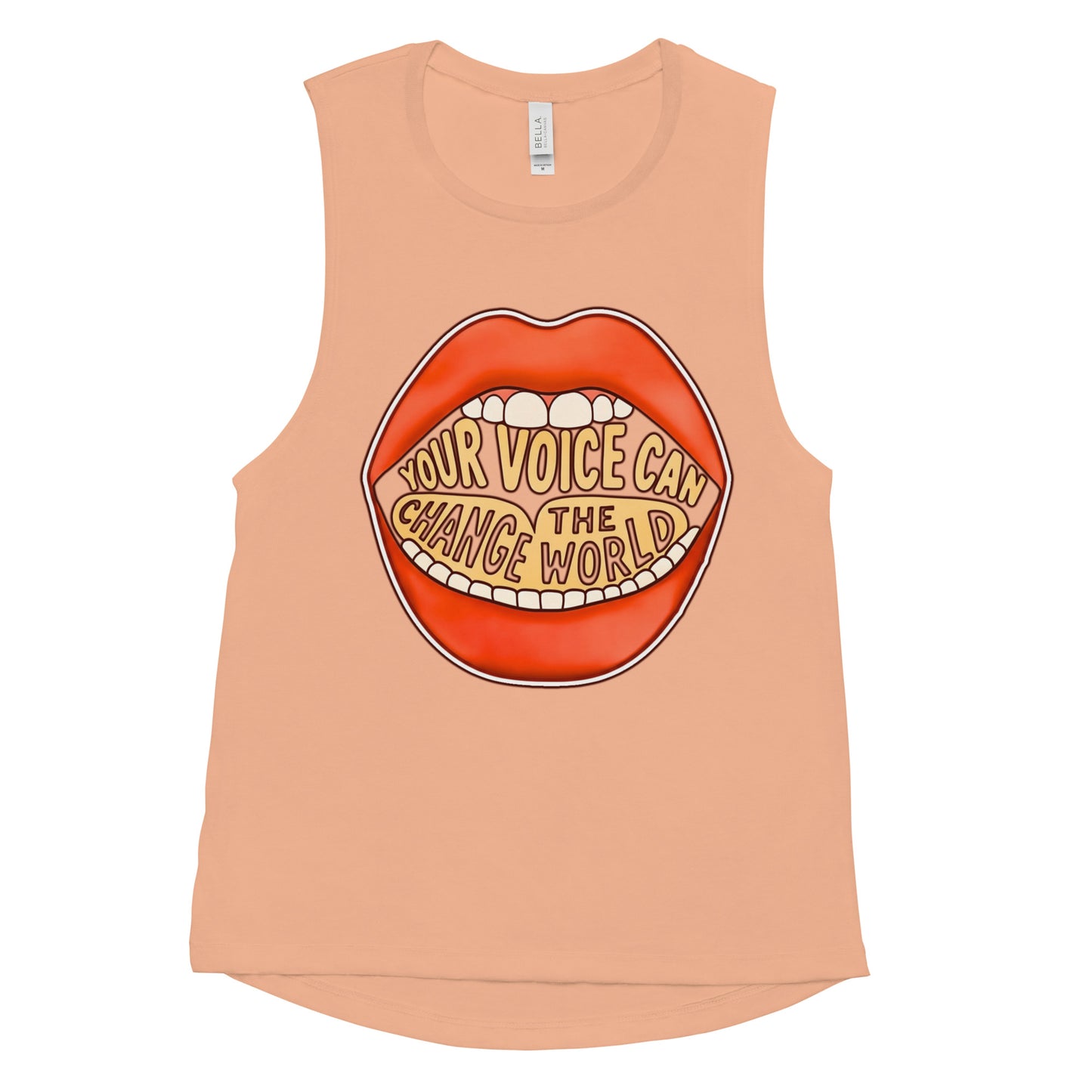 Ladies’ Muscle Tank by Sweet Agitator