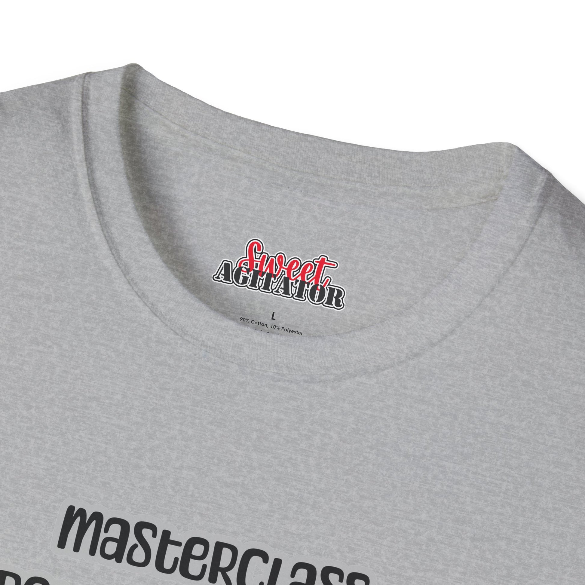 Graphic T-Shirt — "A Masterclass in Controlled Chaos" Political Cartoon Tee by Printify