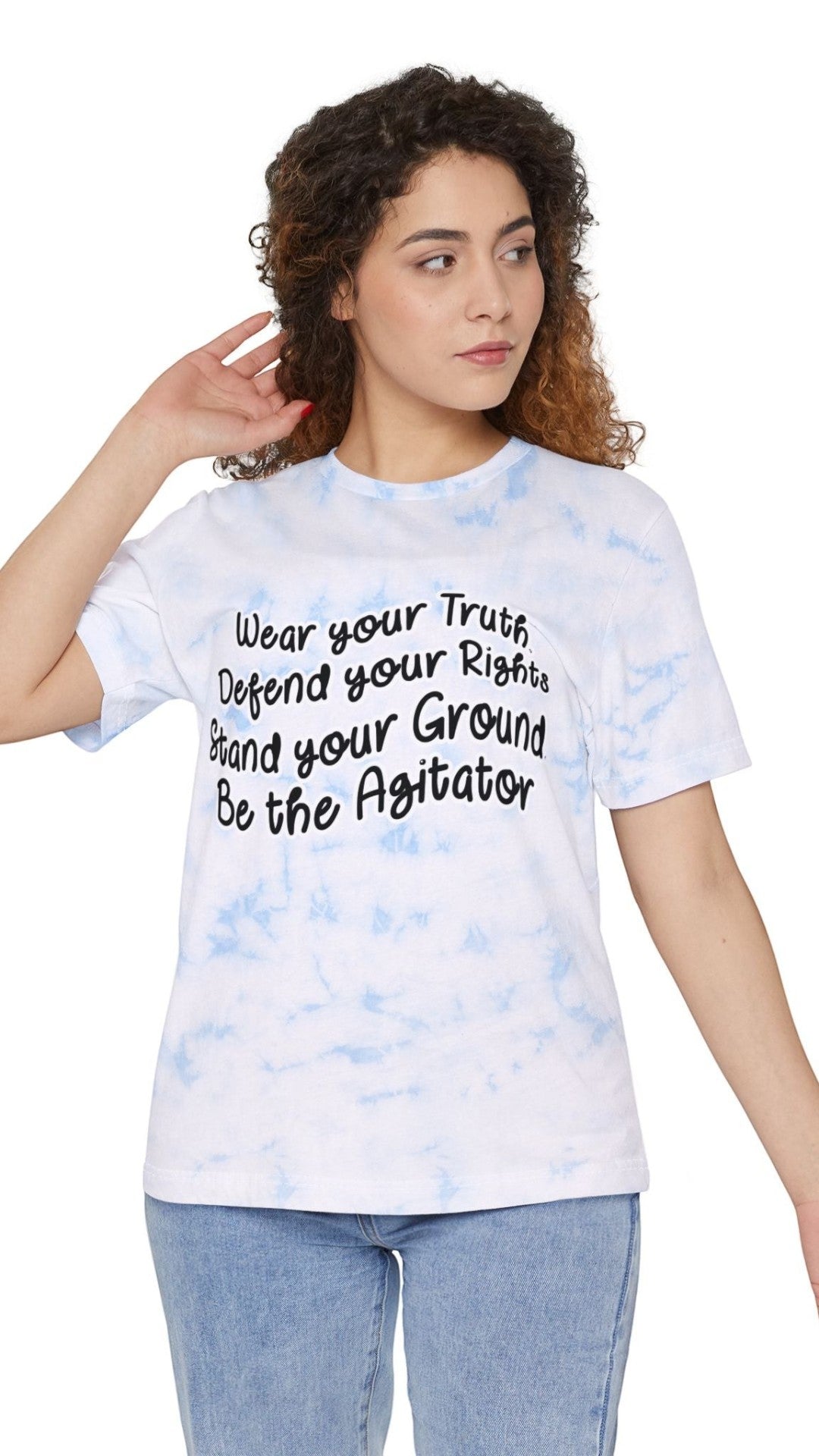 Fight A Clown Tie-Dye Tee by Sweet Agitator