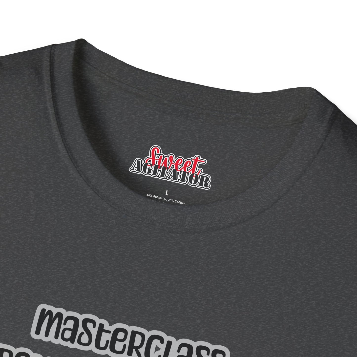 Graphic T-Shirt — "A Masterclass in Controlled Chaos" Political Cartoon Tee by Printify