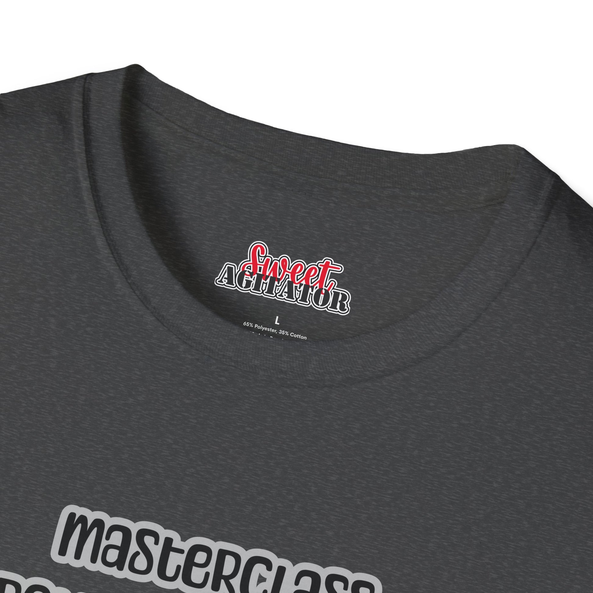 Graphic T-Shirt — "A Masterclass in Controlled Chaos" Political Cartoon Tee by Printify