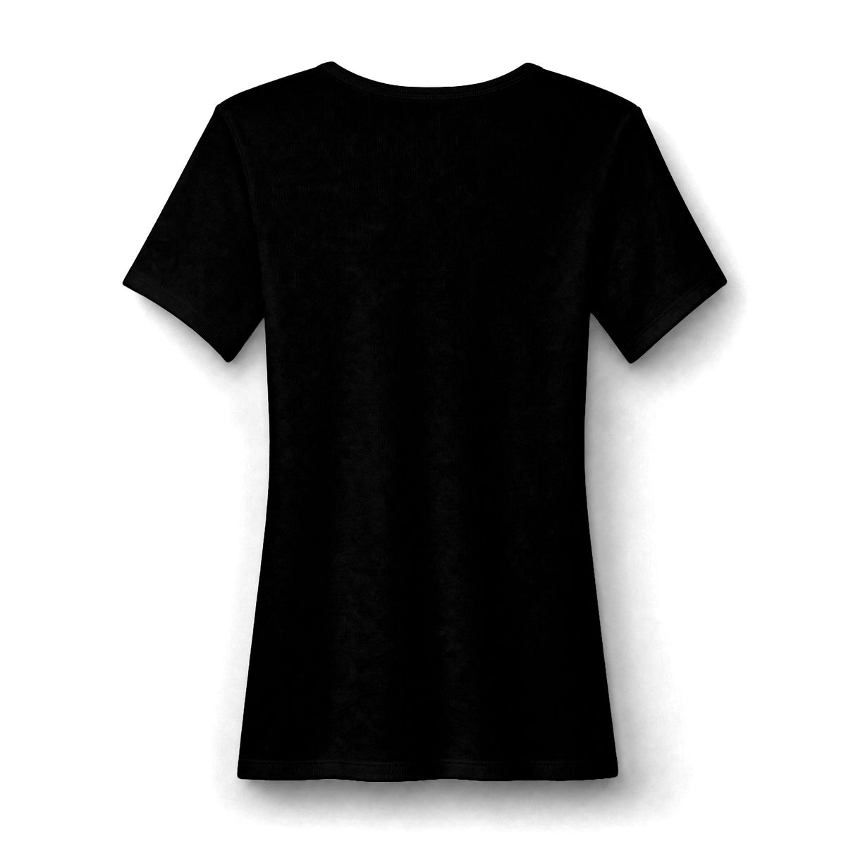 Women's V.I.T. Rib Scoop Neck Tee Layering Shirt by Printify
