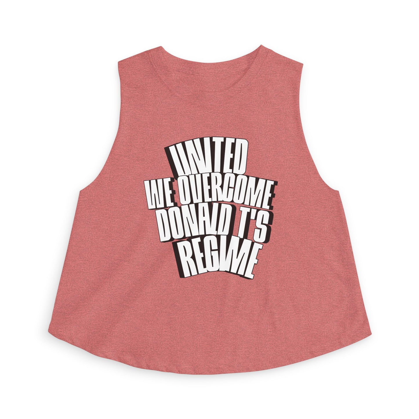 United We Overcome, Donald T's Regime Bold Protest Tank by Printify