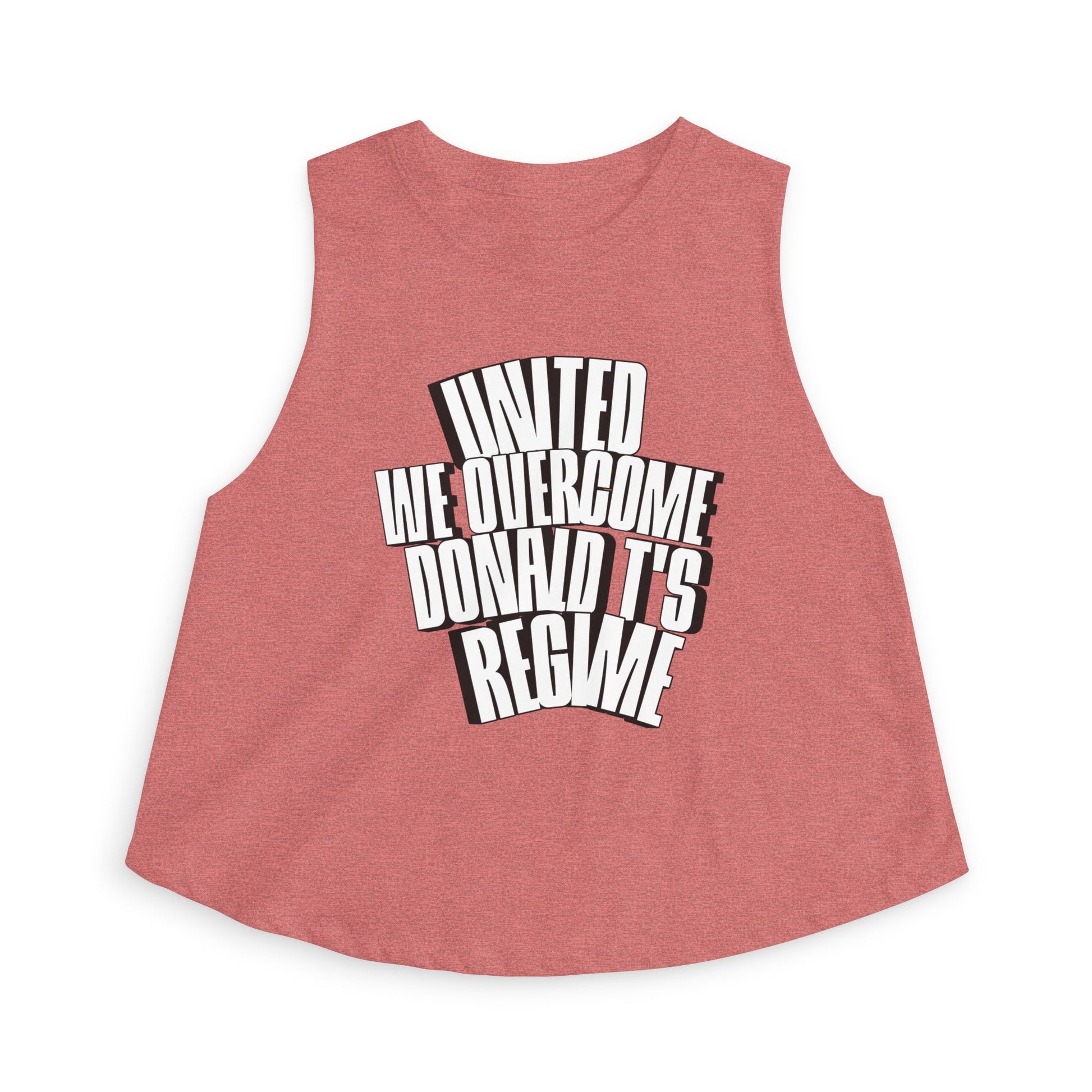 United We Overcome, Donald T's Regime Bold Protest Tank by Printify