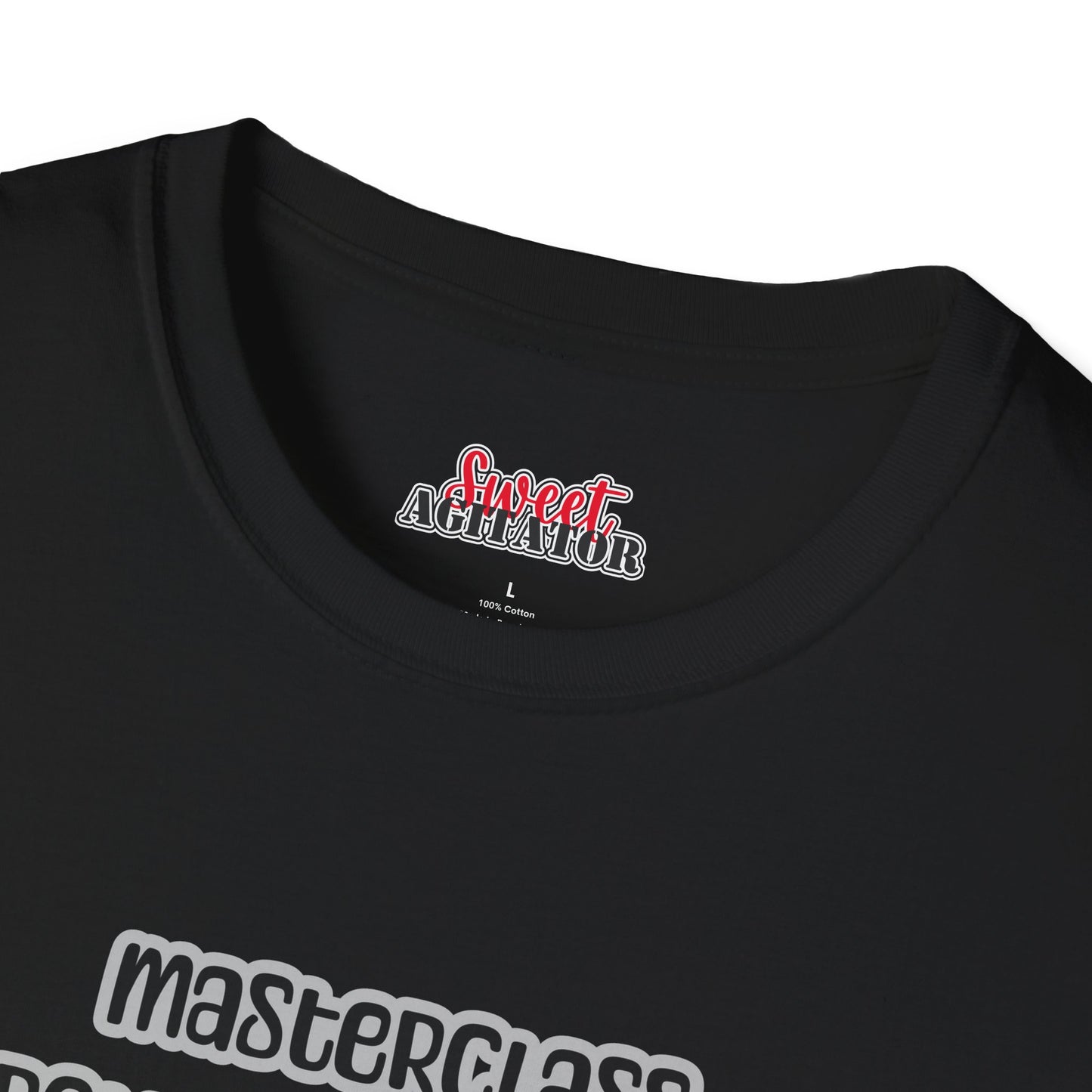 Graphic T-Shirt — "A Masterclass in Controlled Chaos" Political Cartoon Tee by Printify