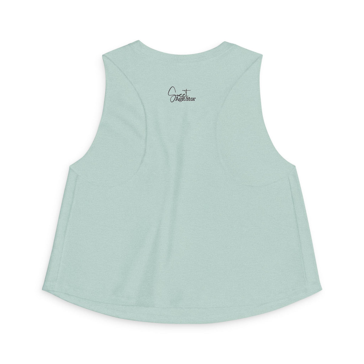 Womens Crop Top Lightweight Relaxed Fit For Yoga And Casual Wear by Printify