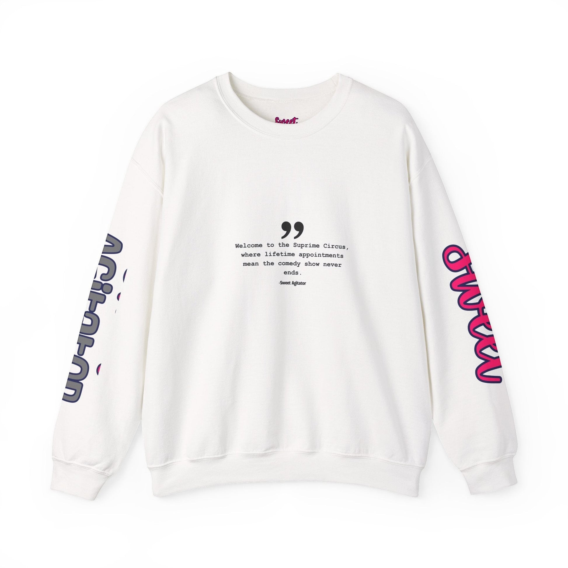 Welcome to the Supreme Circus — Pullover Crewneck by Printify