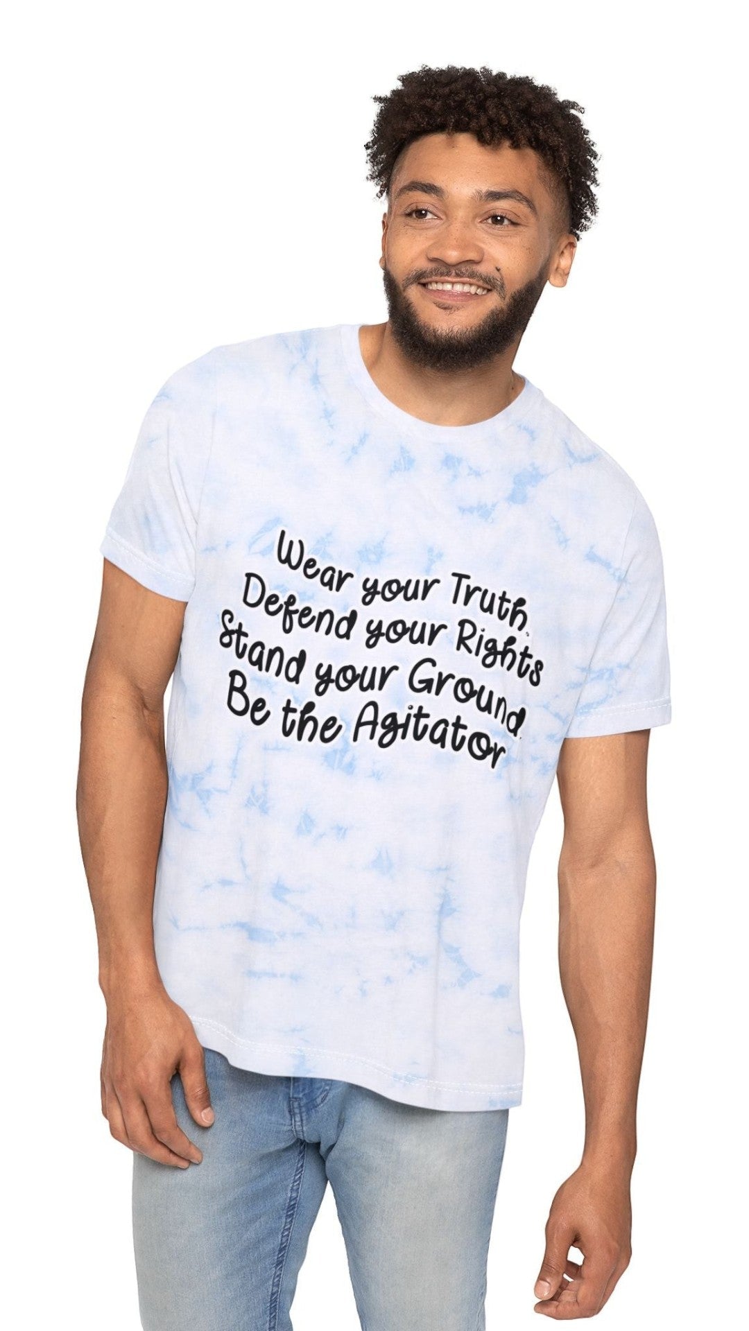 Fight A Clown Tie-Dye Tee by Sweet Agitator