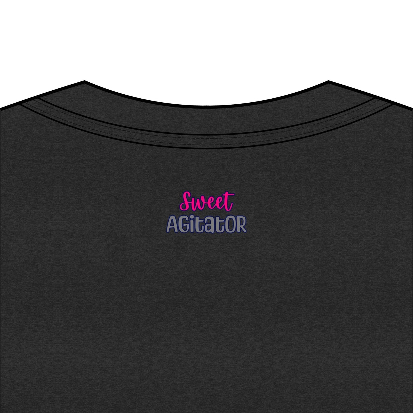Sweet Agitator V-Neck Tee by Printify