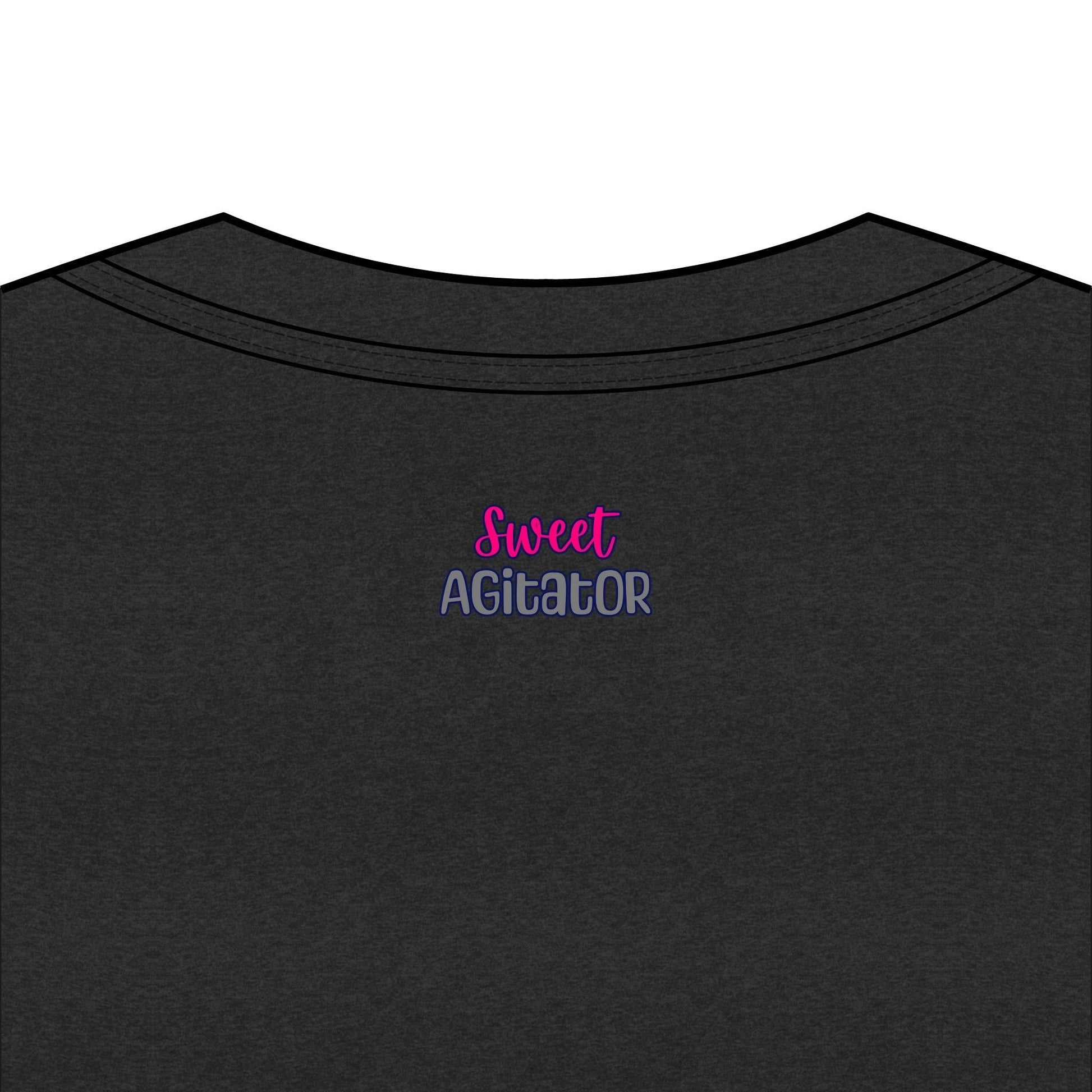 Sweet Agitator V-Neck Tee by Printify