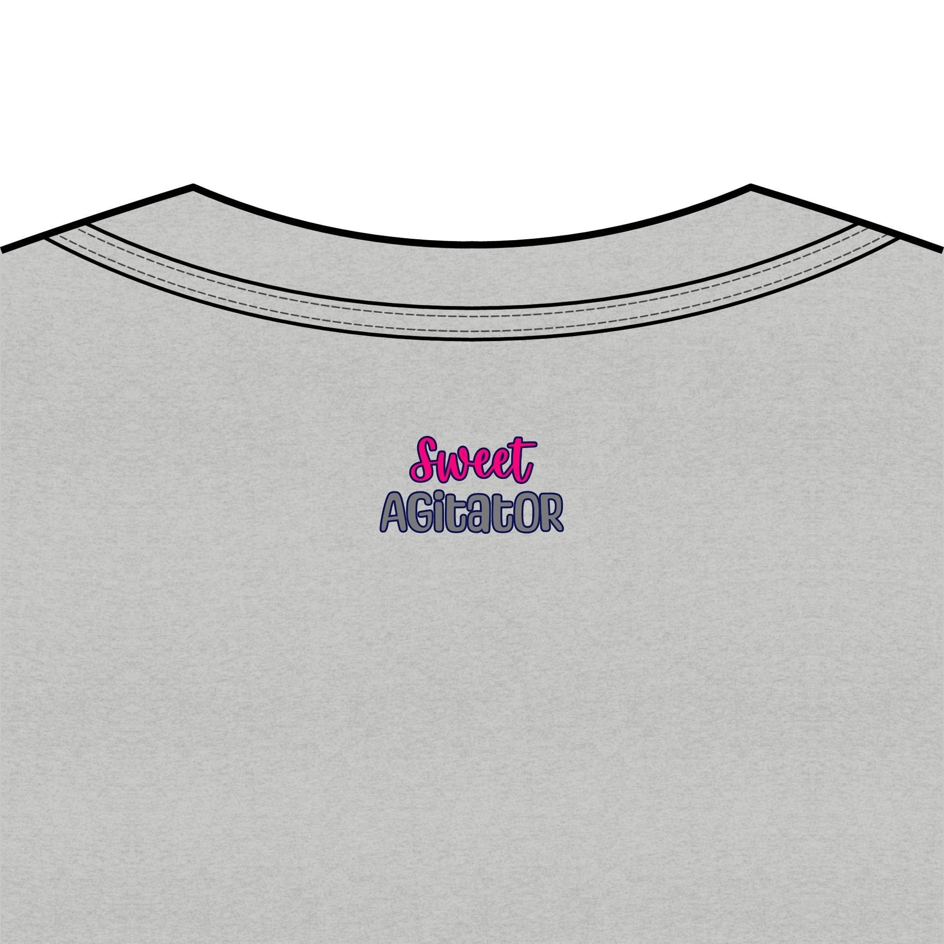 Sweet Agitator V-Neck Tee by Printify