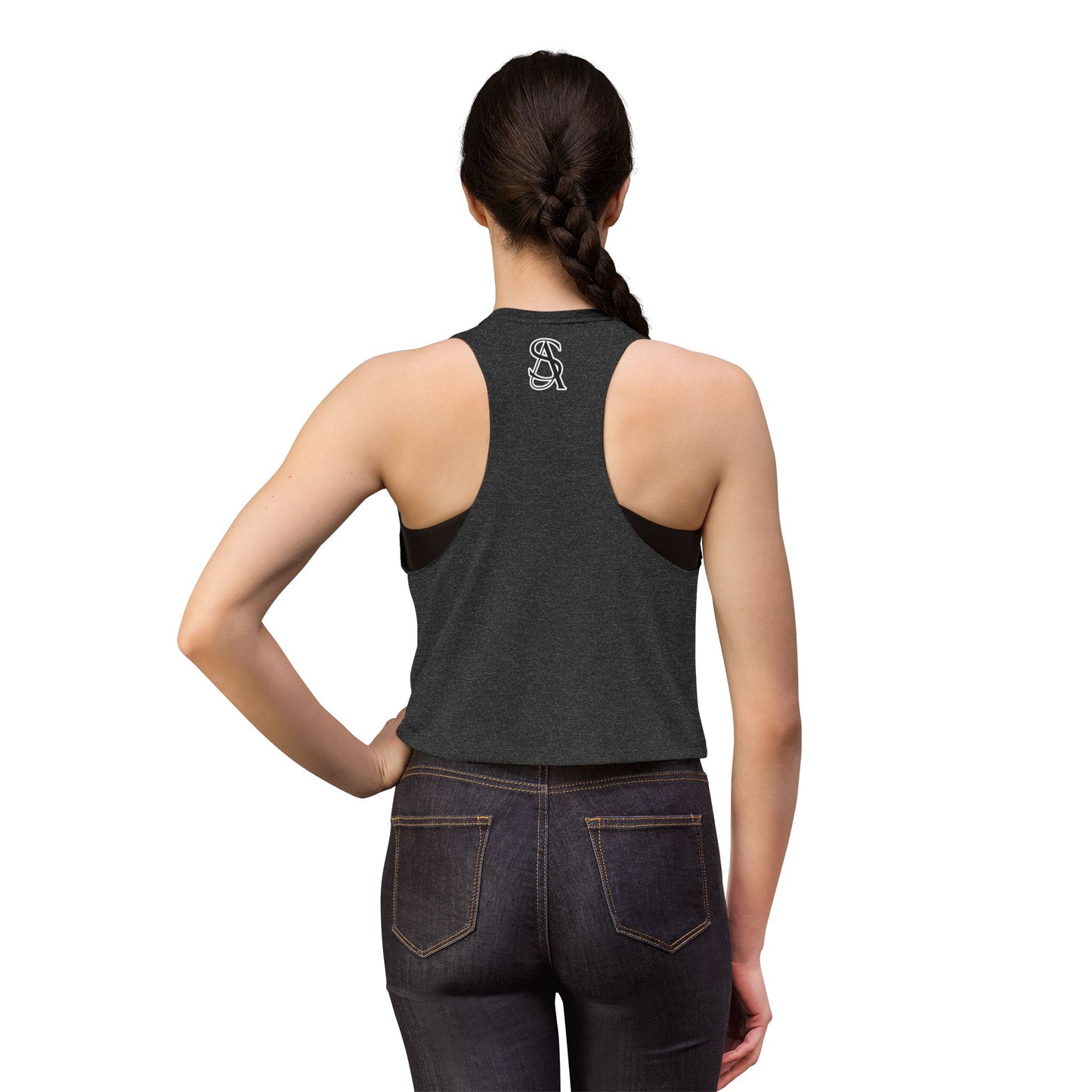 #NOKINGS Cropped Tank Top Featuring Justice Clarence Thomas by Printify