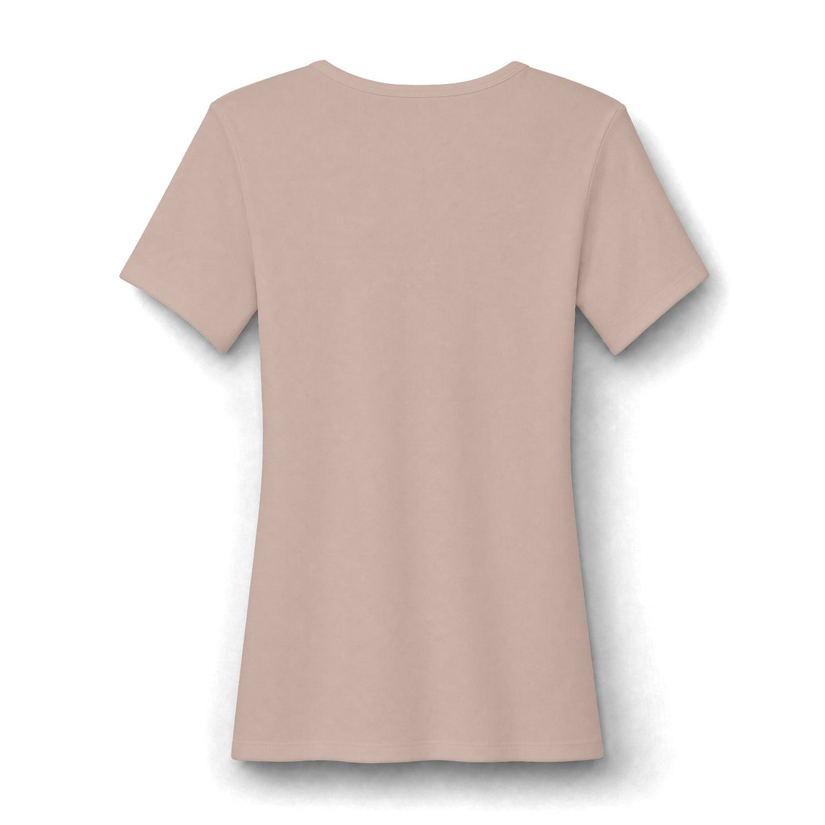 Women's V.I.T. Rib Scoop Neck Tee Layering Shirt by Printify