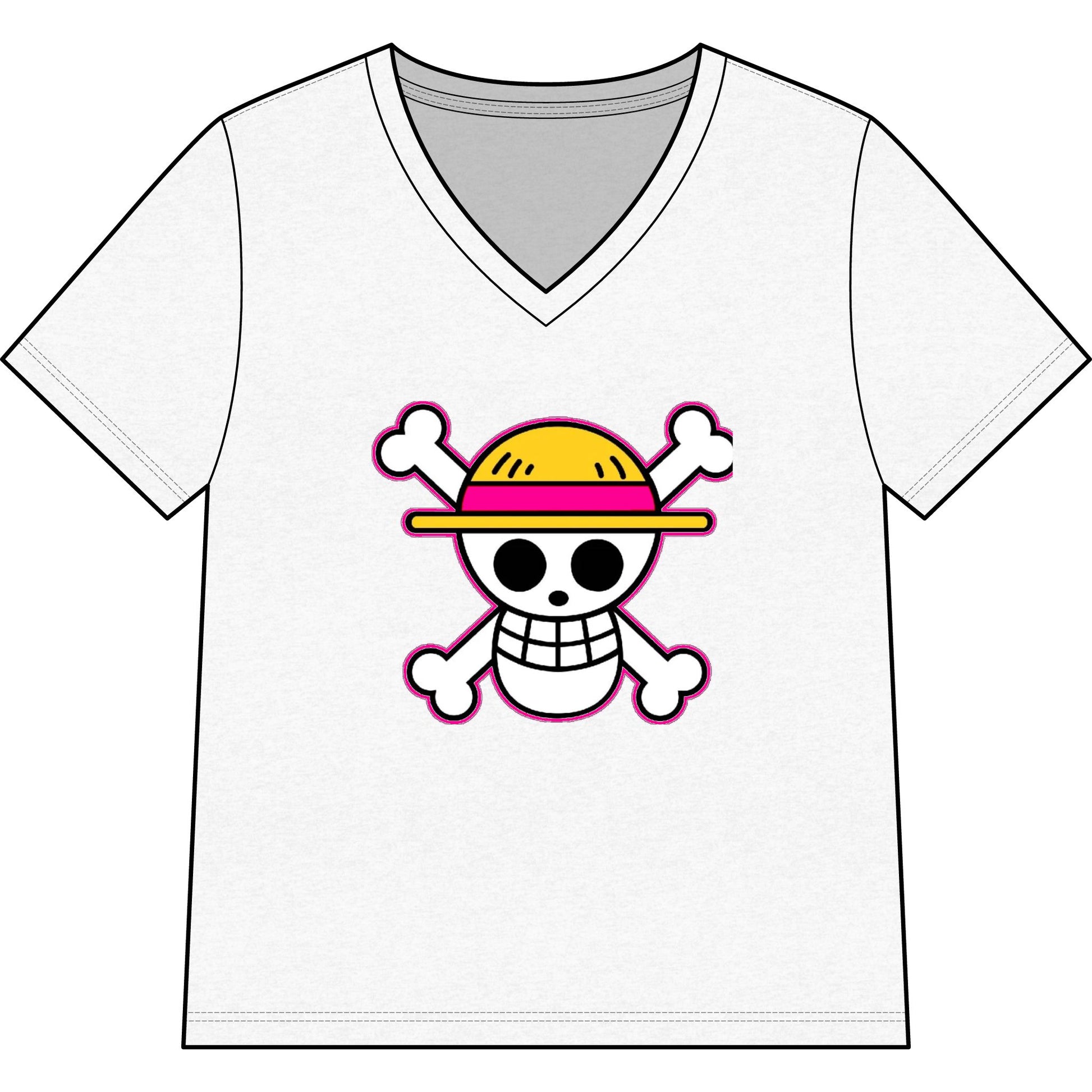 Women’s Relaxed Heather CVC V-Neck Tee by Printify