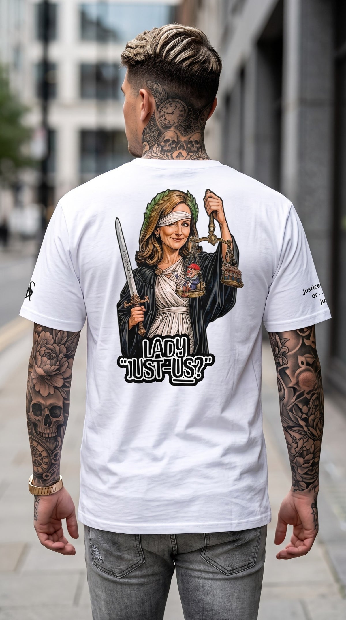 Just-Us? Men's Premium Tee by Sweet Agitator