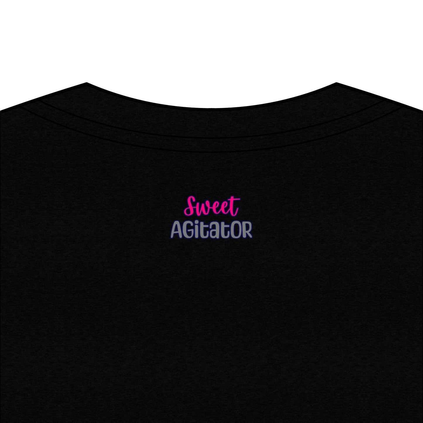 Sweet Agitator V-Neck Tee by Printify
