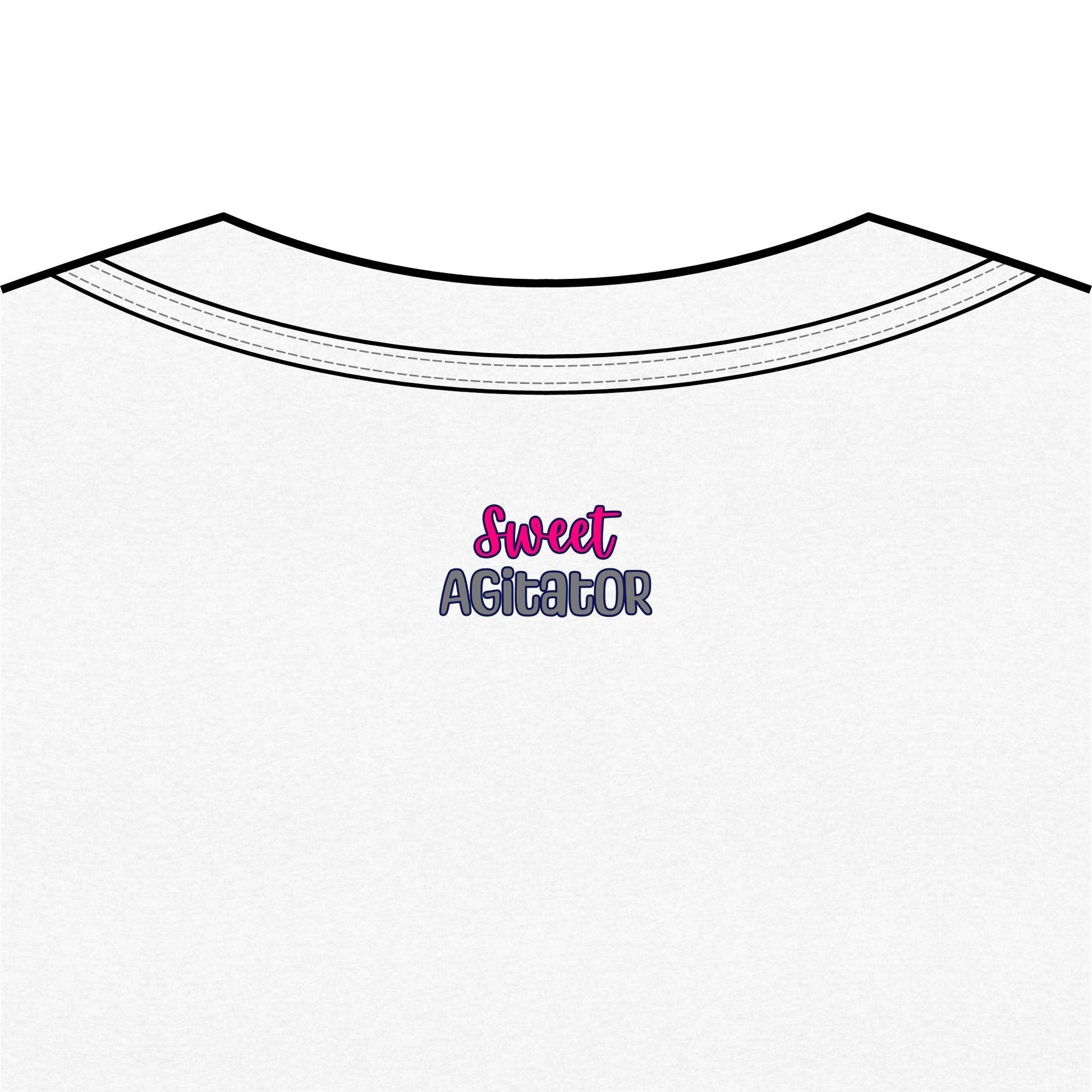 Sweet Agitator V-Neck Tee by Printify