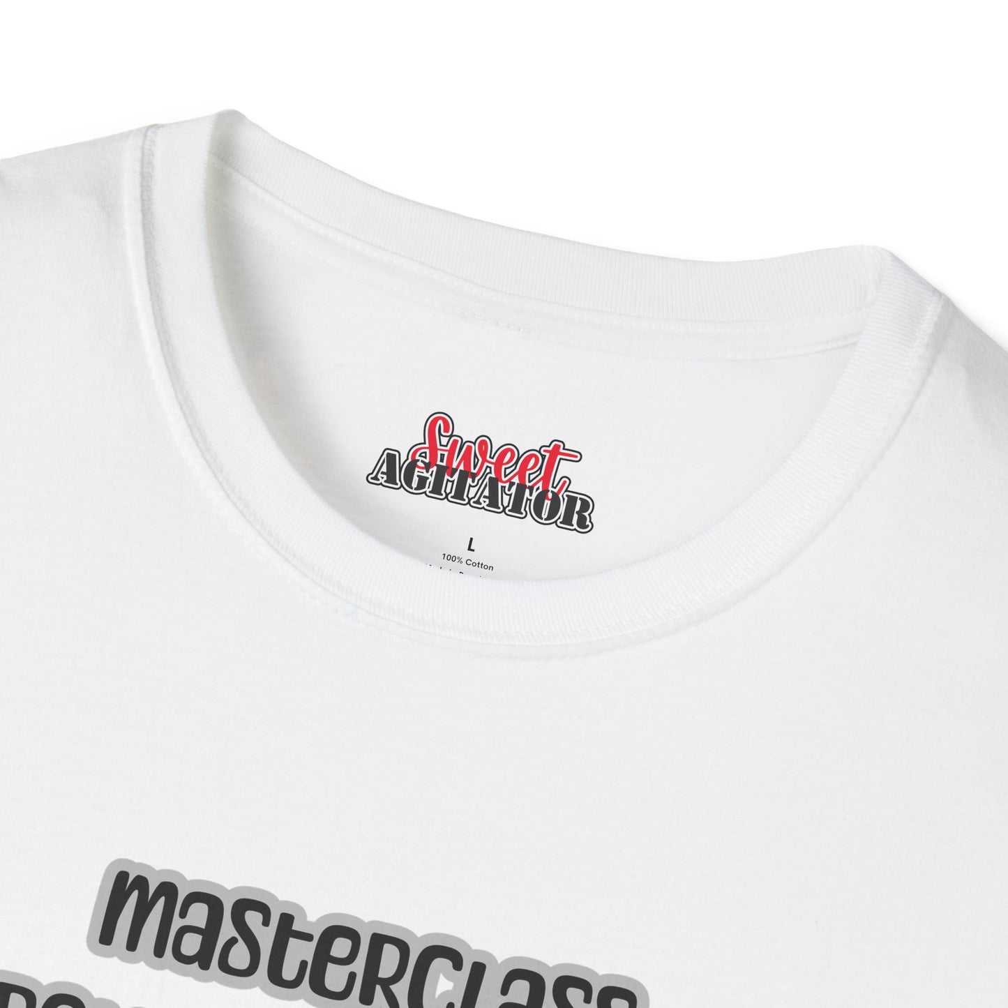 Graphic T-Shirt — "A Masterclass in Controlled Chaos" Political Cartoon Tee by Printify