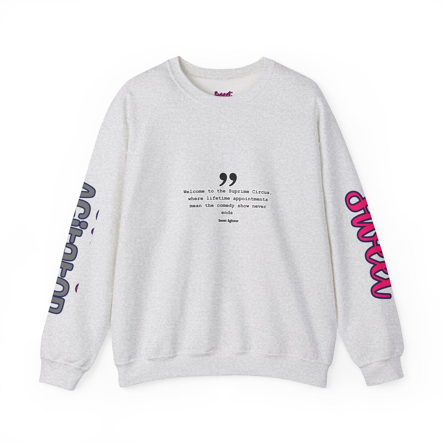 Welcome to the Supreme Circus — Pullover Crewneck by Printify