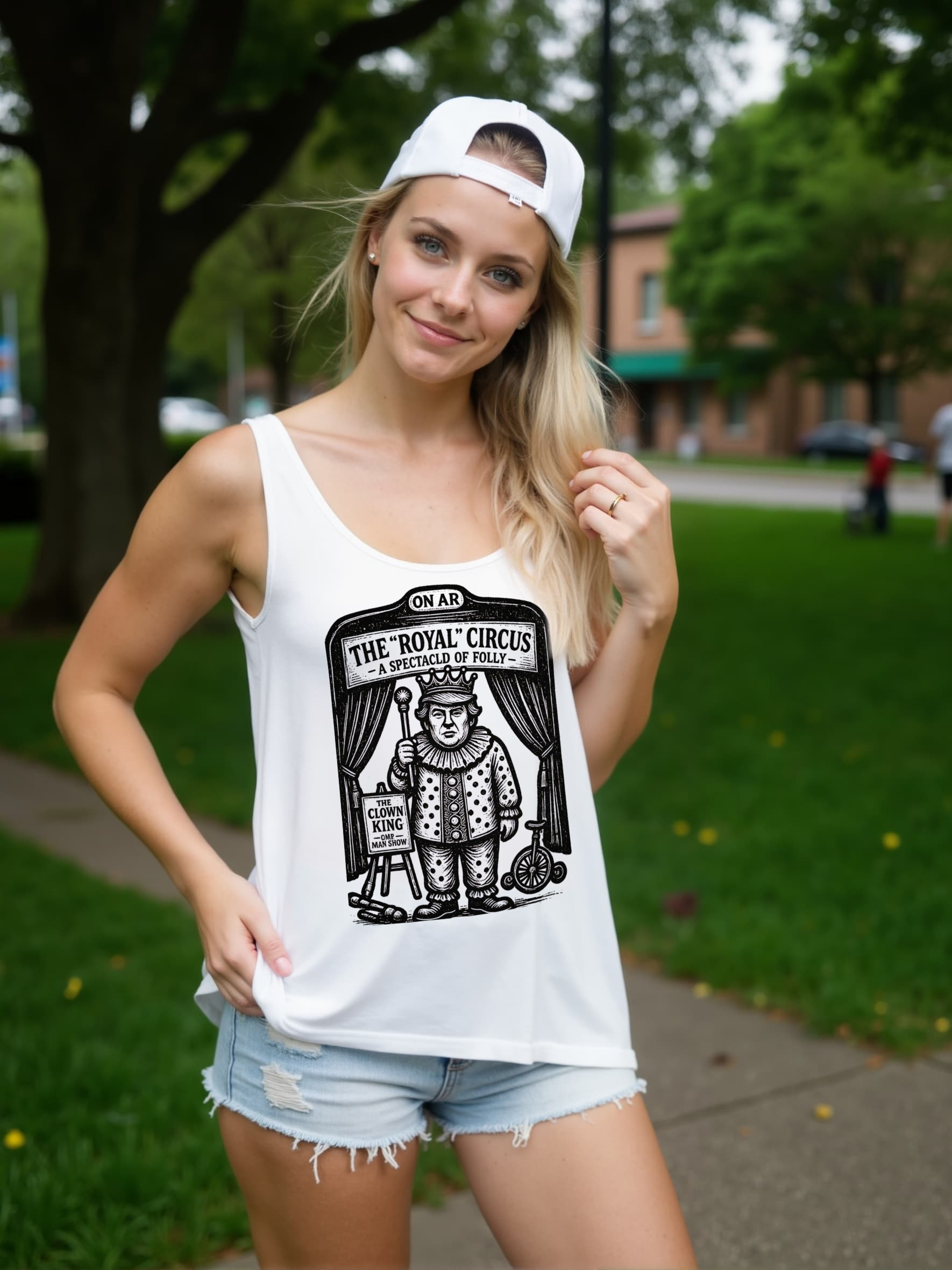 Royal Circus Women's Racerback Vest by Sweet Agitator