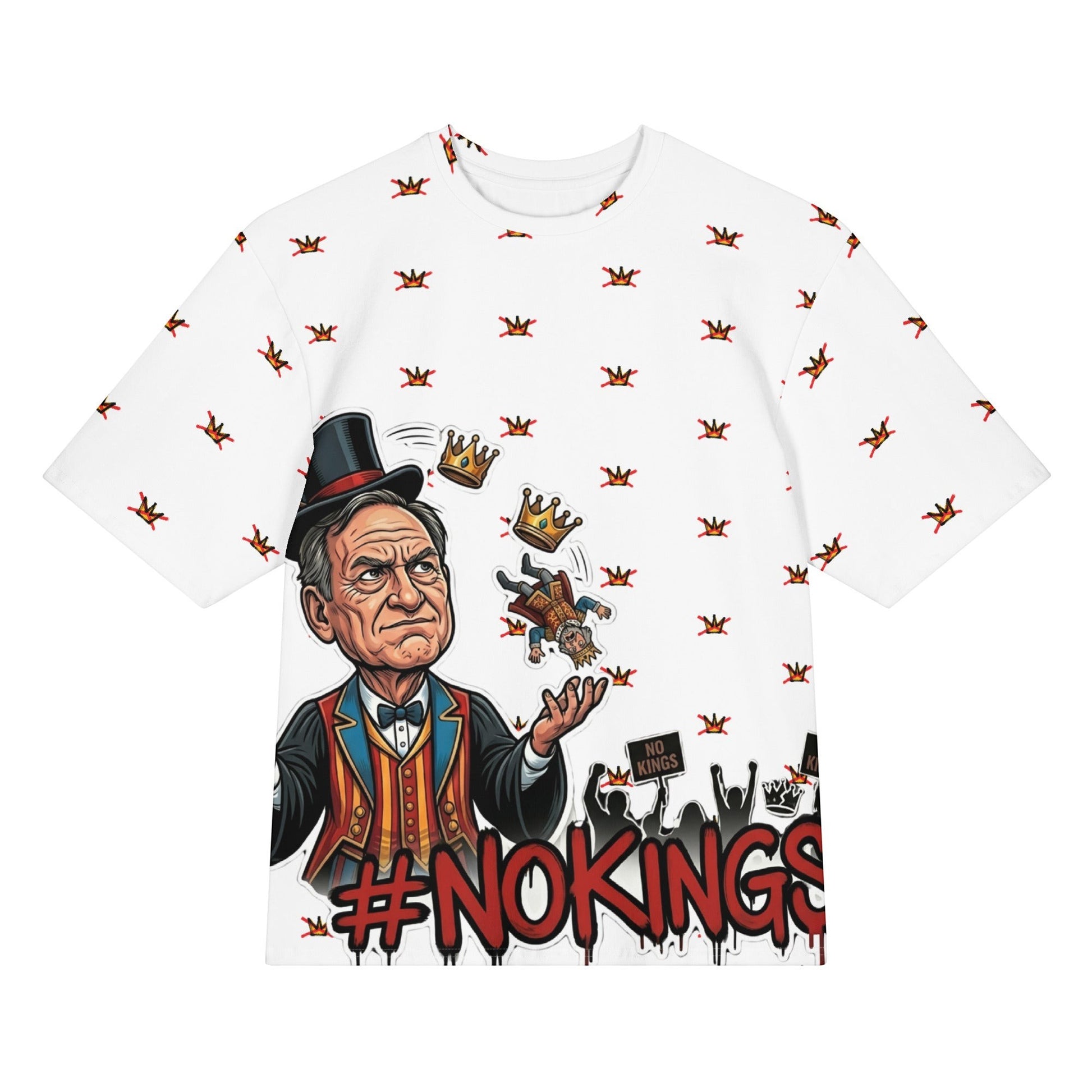 Nokings Protest T Shirt Alito Edition Heavyweight Cotton Elastane Blend by Sweet Agitator
