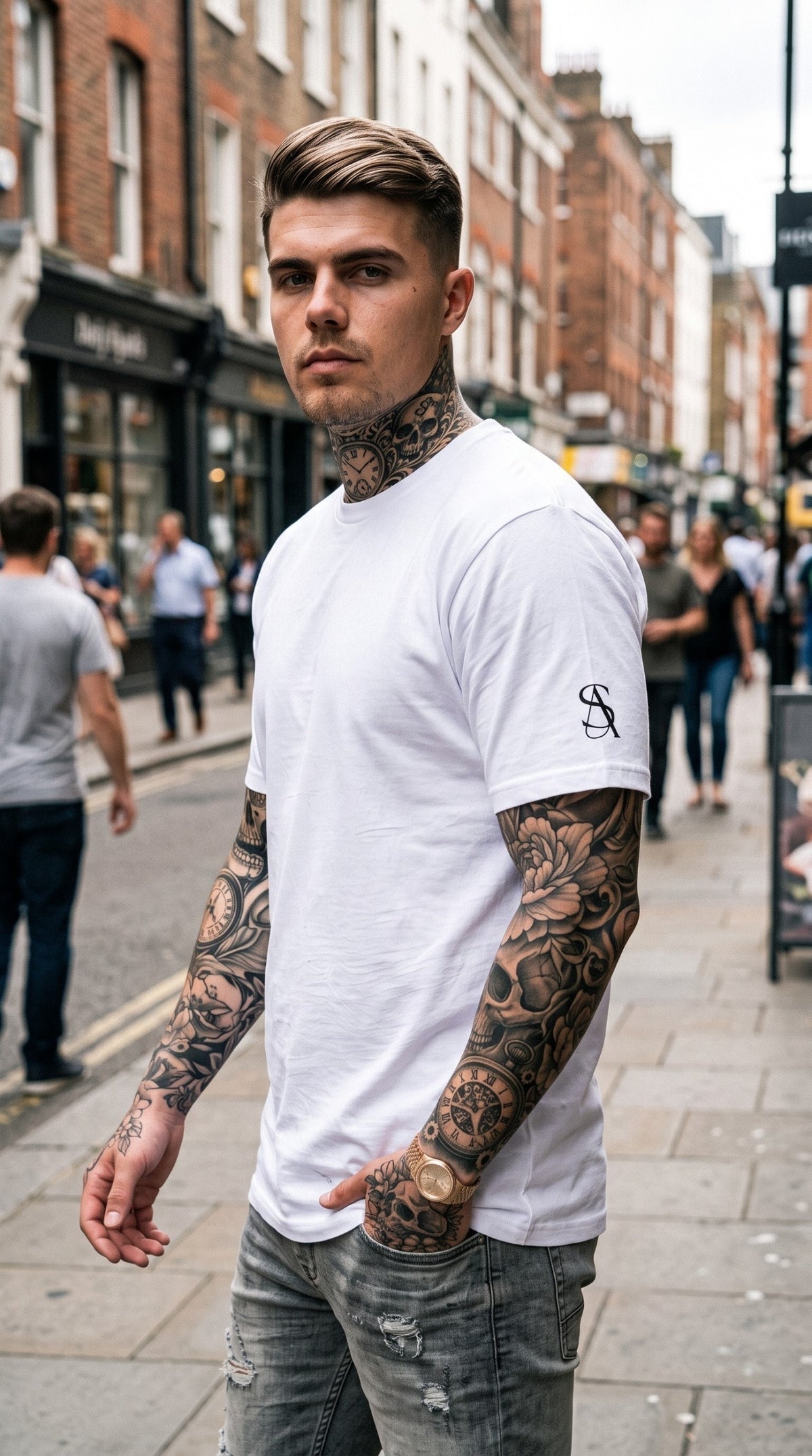 Just-Us? Men's Premium Tee by Sweet Agitator
