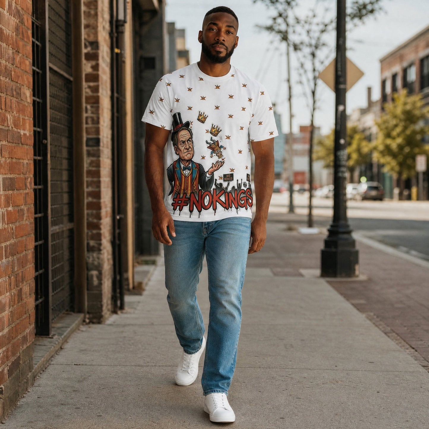 Nokings Protest T Shirt Alito Edition Heavyweight Cotton Elastane Blend by Sweet Agitator