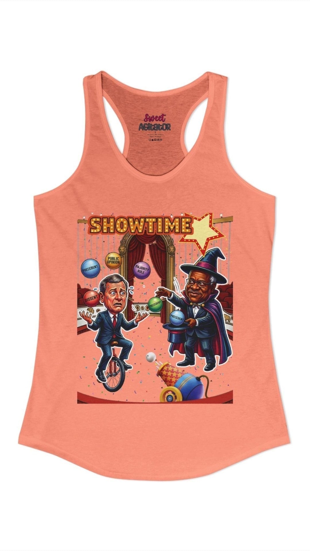 Justice's Roberts & Clarence Juggling Act Tank Top by Sweet Agitator