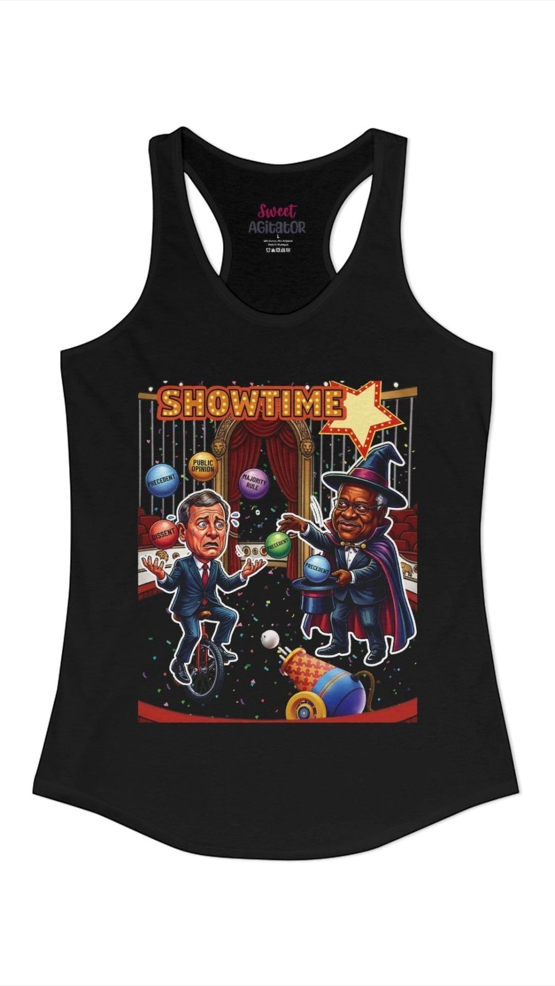 Justice's Roberts & Clarence Juggling Act Tank Top by Sweet Agitator