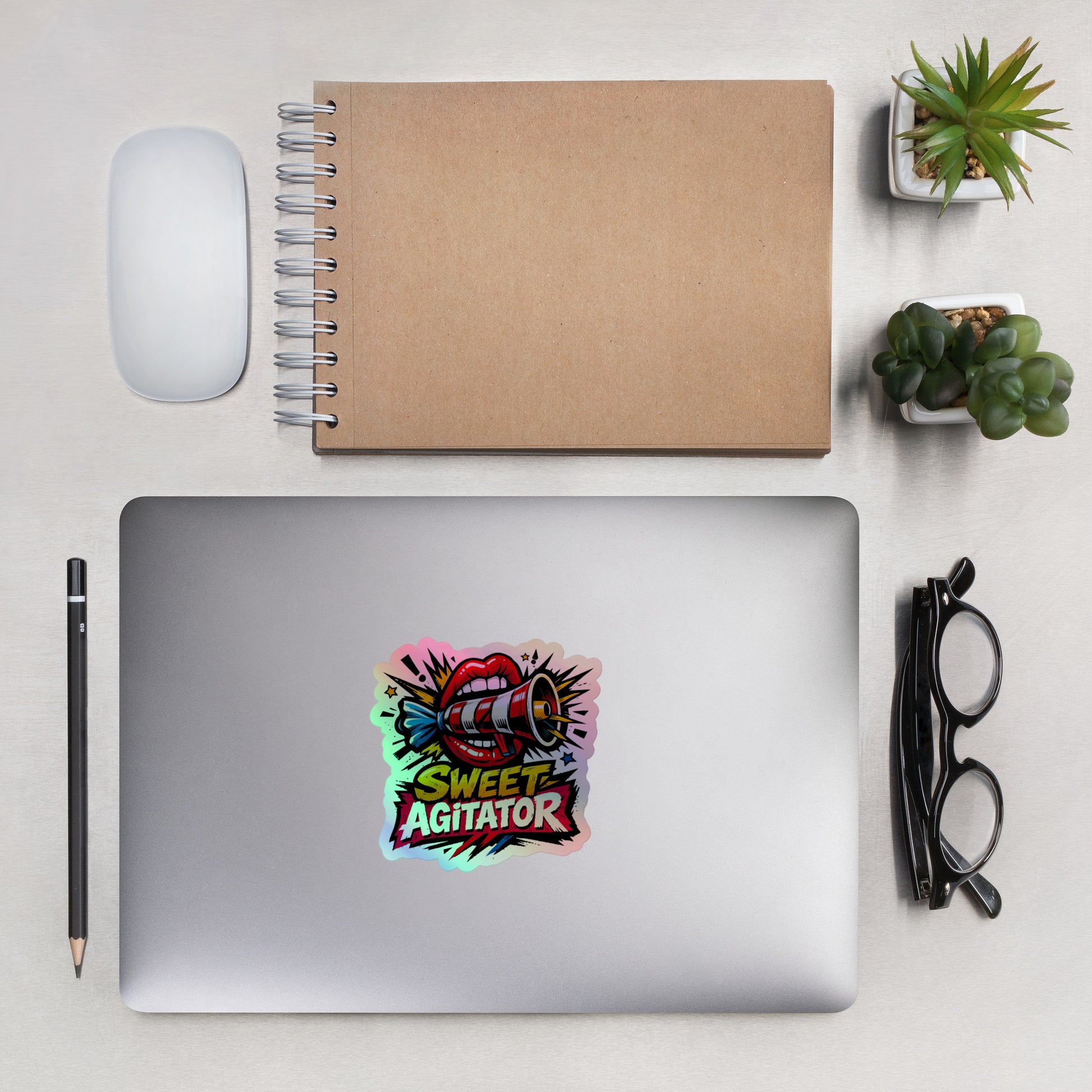 Holographic stickers by Sweet Agitator