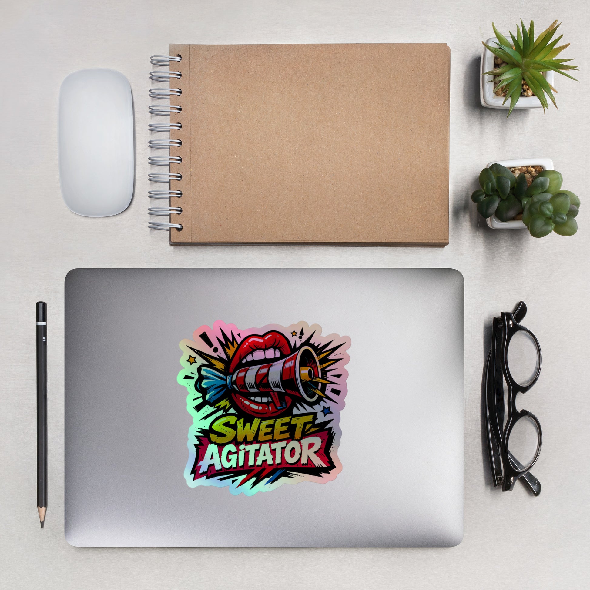 Holographic stickers by Sweet Agitator