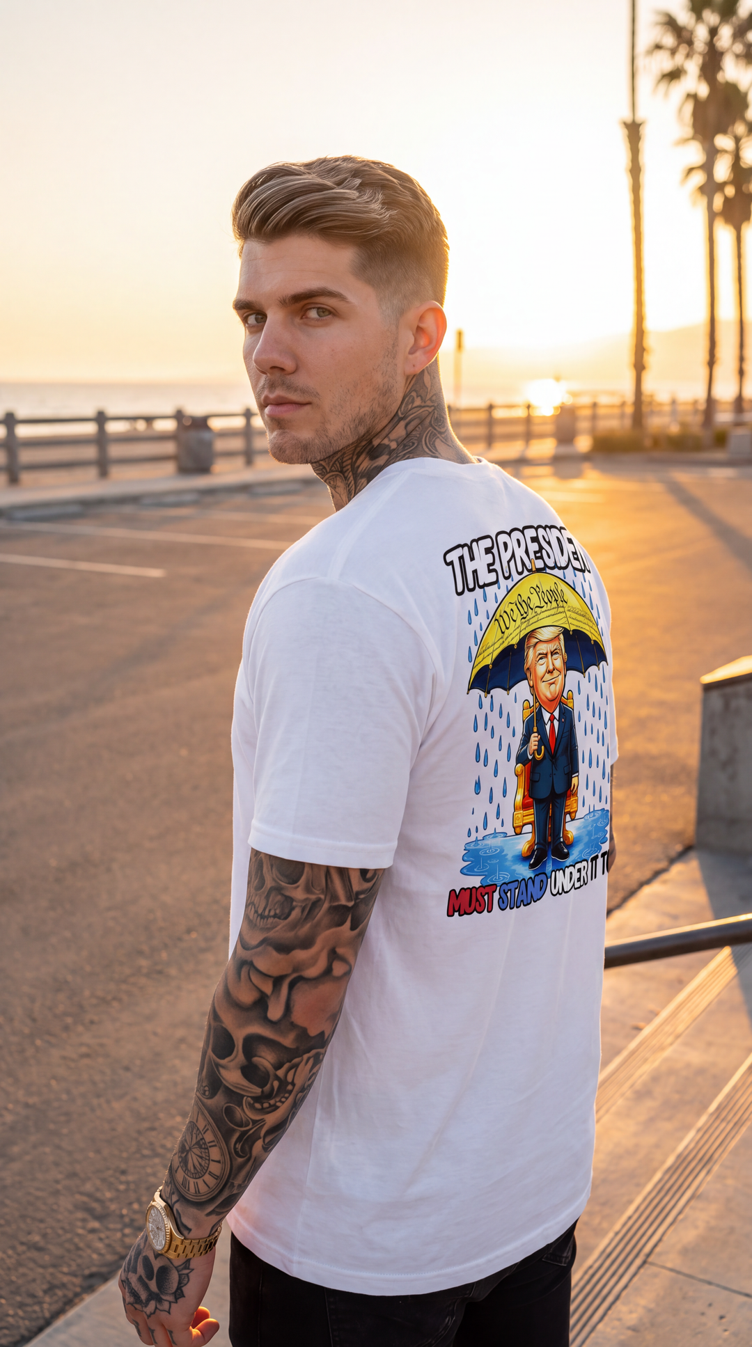 The President Constitution Graphic T-Shirt by Sweet Agitator