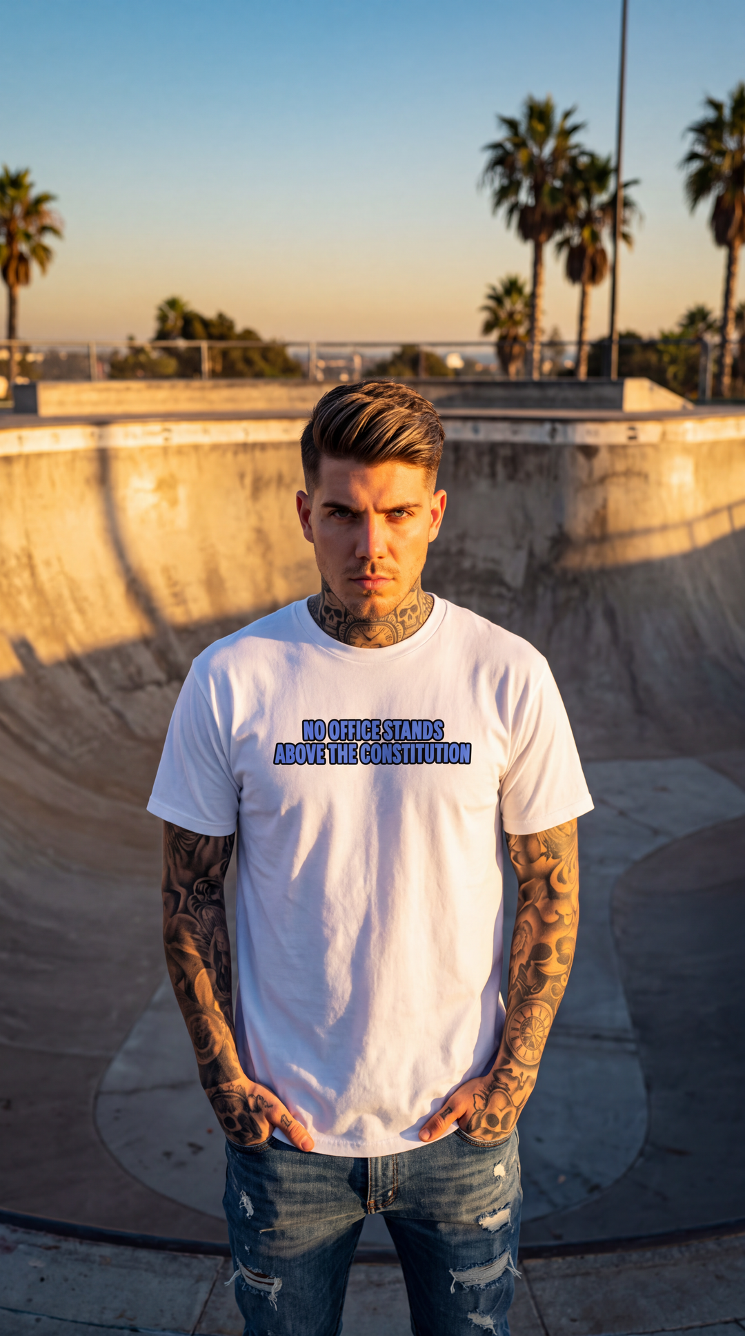The President Constitution Graphic T-Shirt by Sweet Agitator