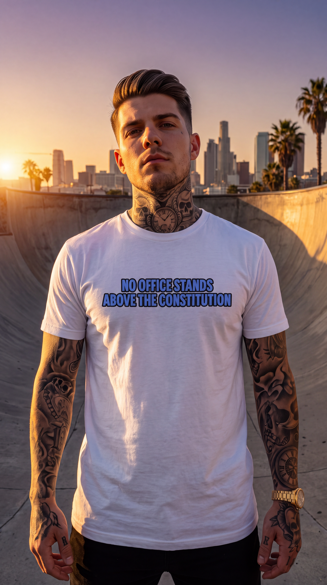 The President Constitution Graphic T-Shirt by Sweet Agitator