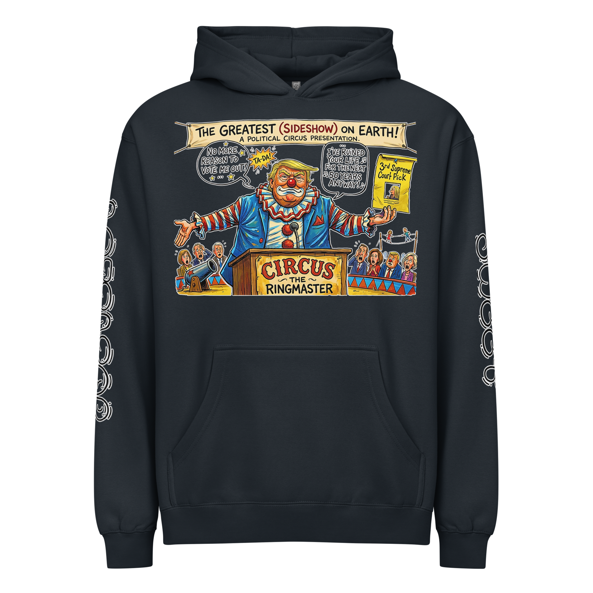 SEGE 50 Year Hoodie Premium Fleece by Sweet Agitator