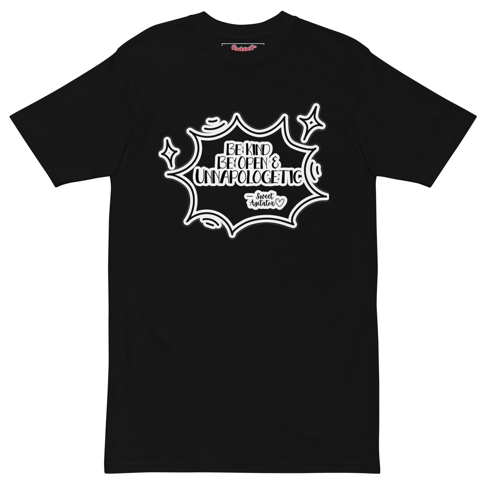 Men’s premium heavyweight tee by Sweet Agitator