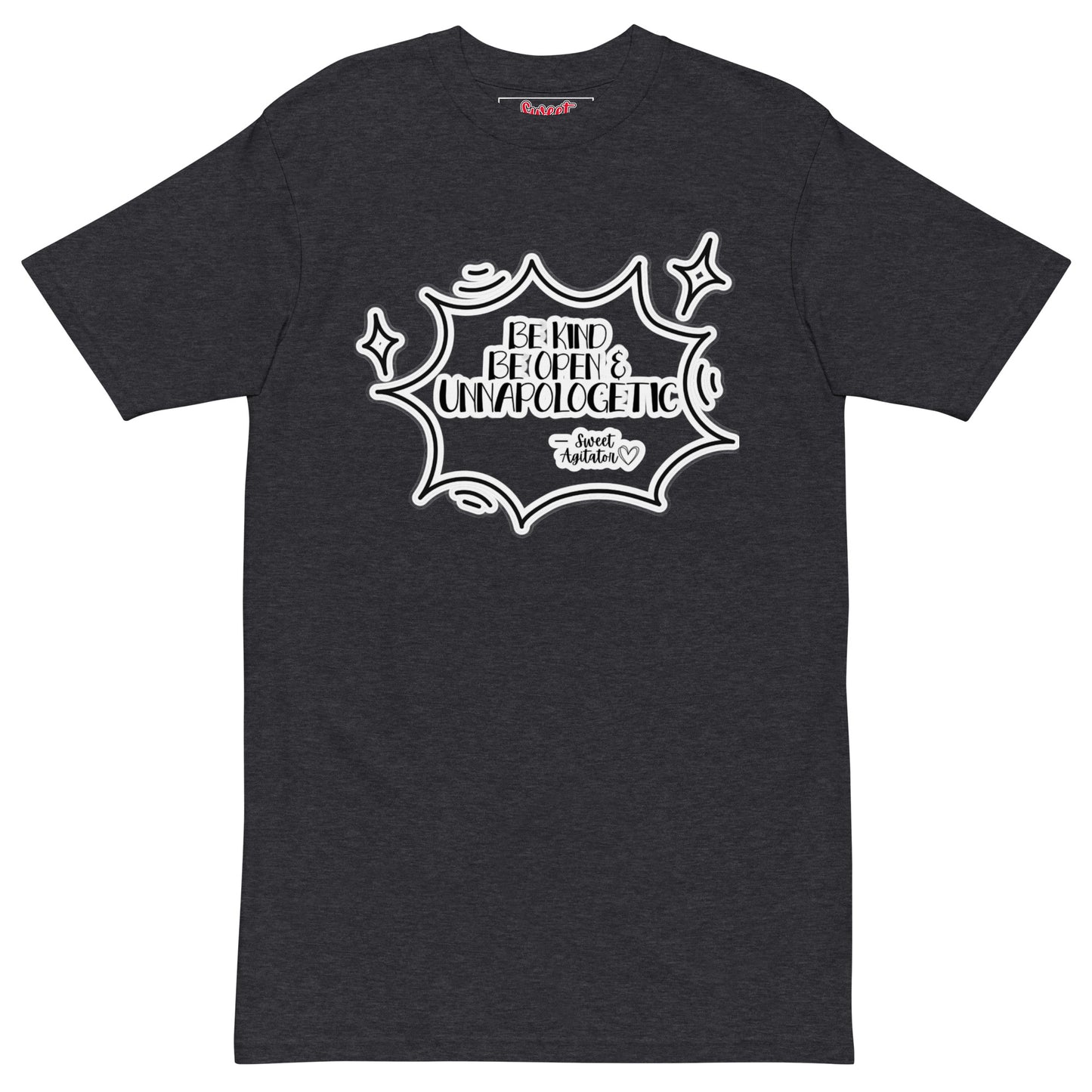 Men’s premium heavyweight tee by Sweet Agitator