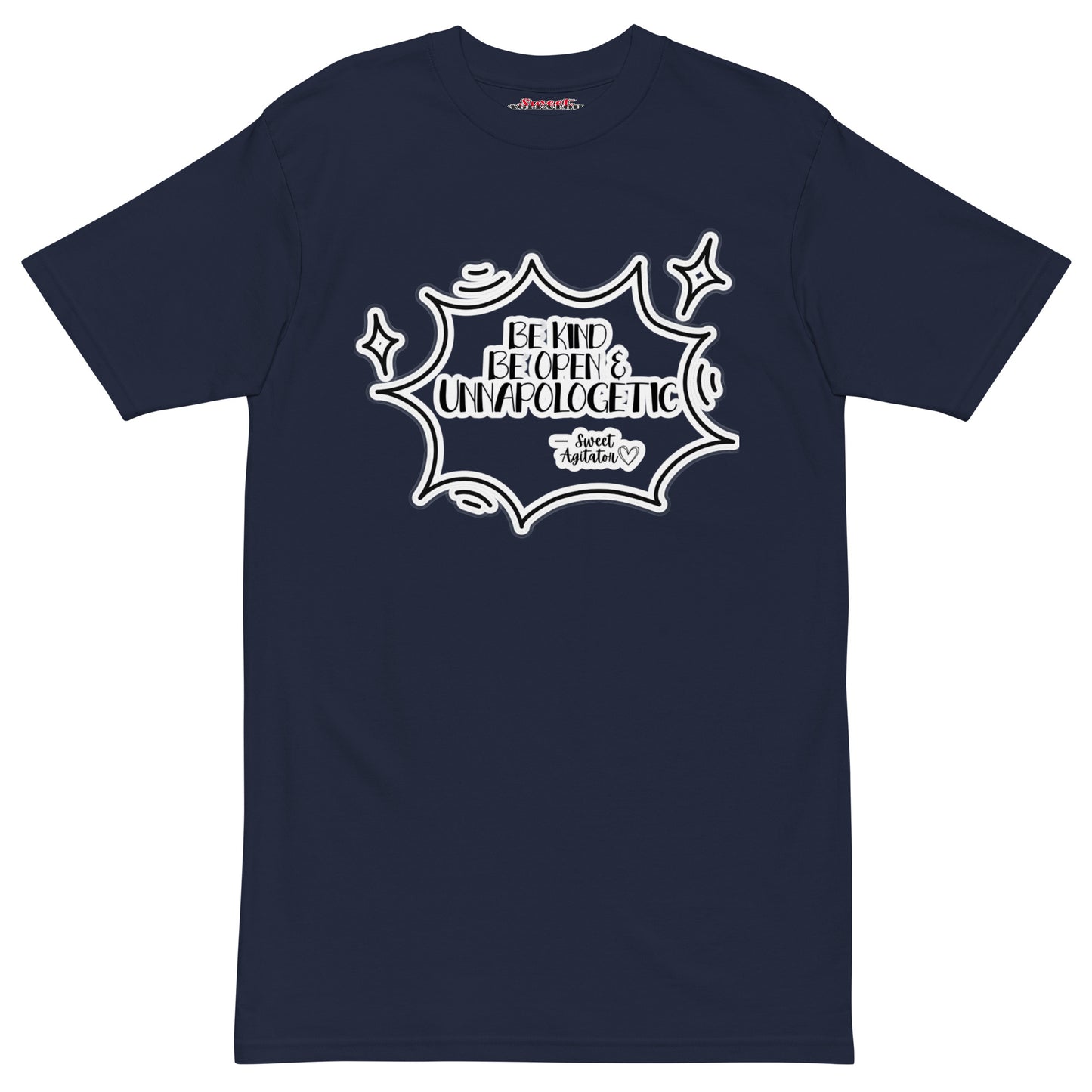 Men’s premium heavyweight tee by Sweet Agitator