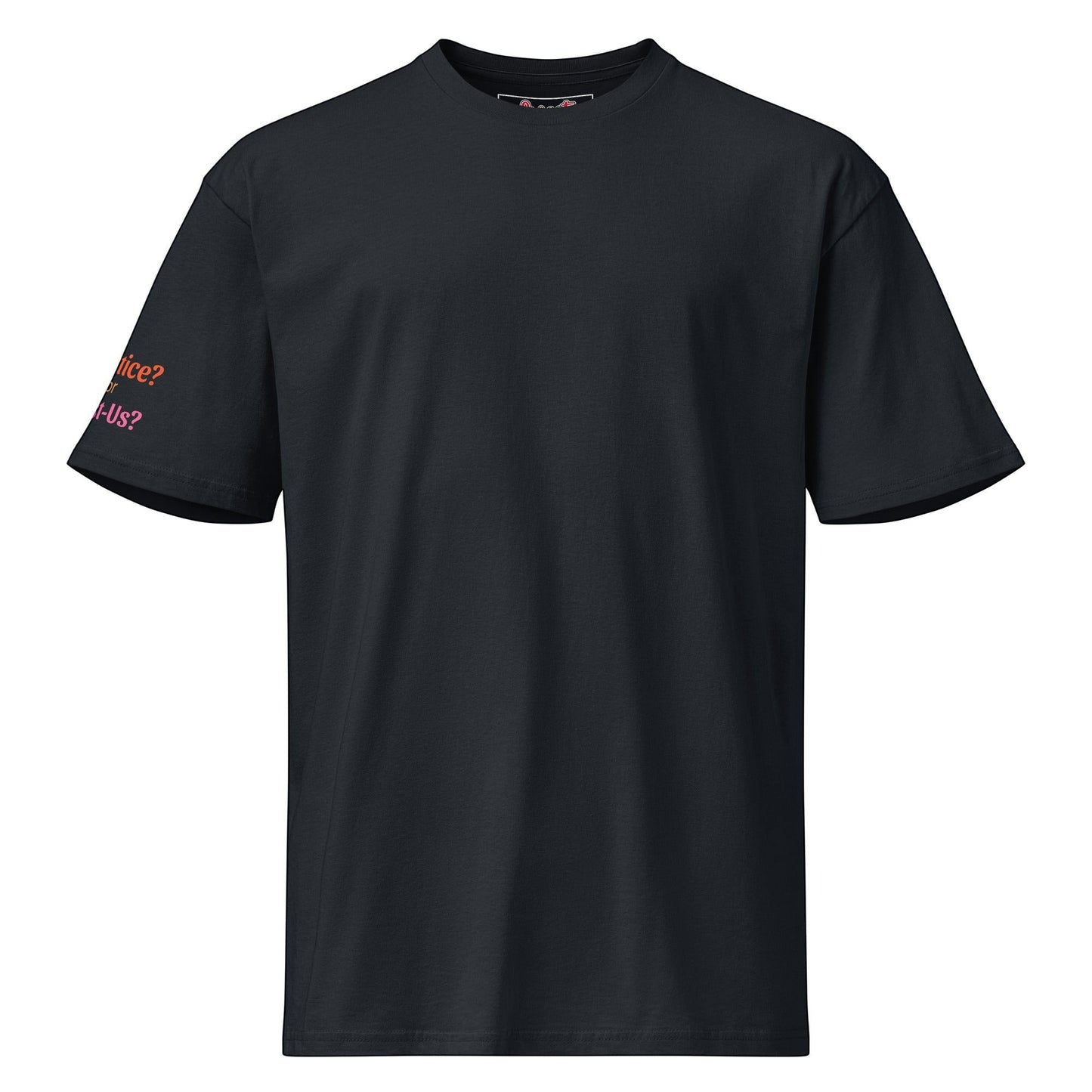 Justice or Just-Us? Men's Premium Short Sleeve Tee Everyday Wear JU-SS01 by Sweet Agitator