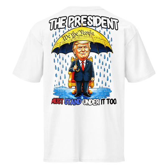 Constitutional Umbrella Graphic T-Shirt by Sweet Agitator
