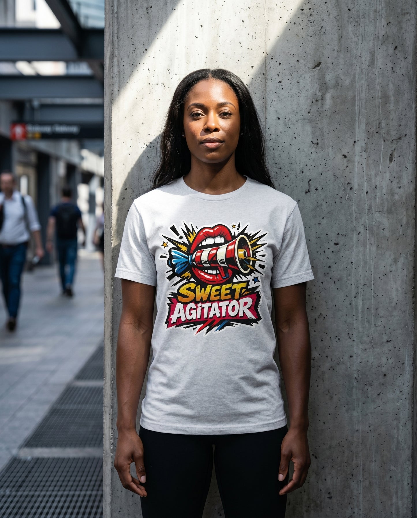 Megaphone Sweet Agitator Tee by Sweet Agitator