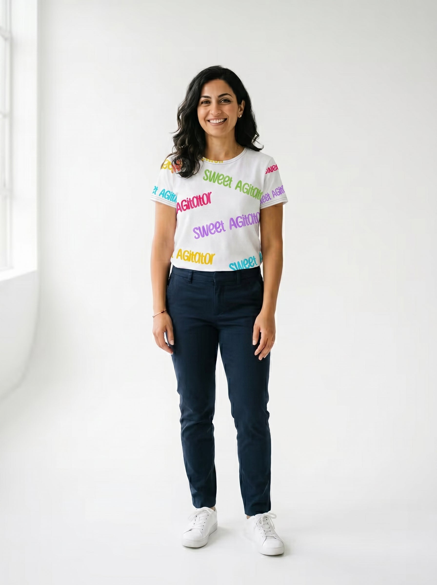 The Soft Circus Cut & Sew Crop Tee by Sweet Agitator