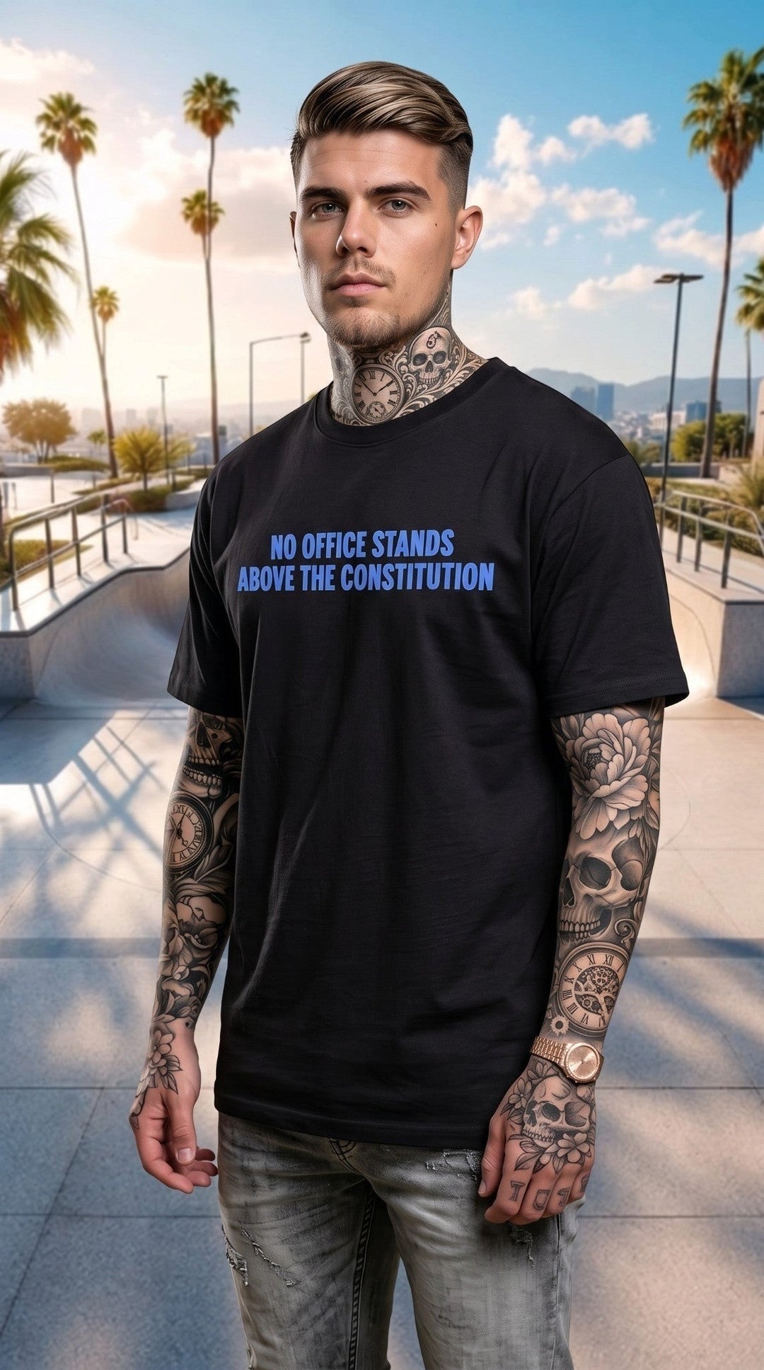The President Constitution Graphic T-Shirt by Sweet Agitator