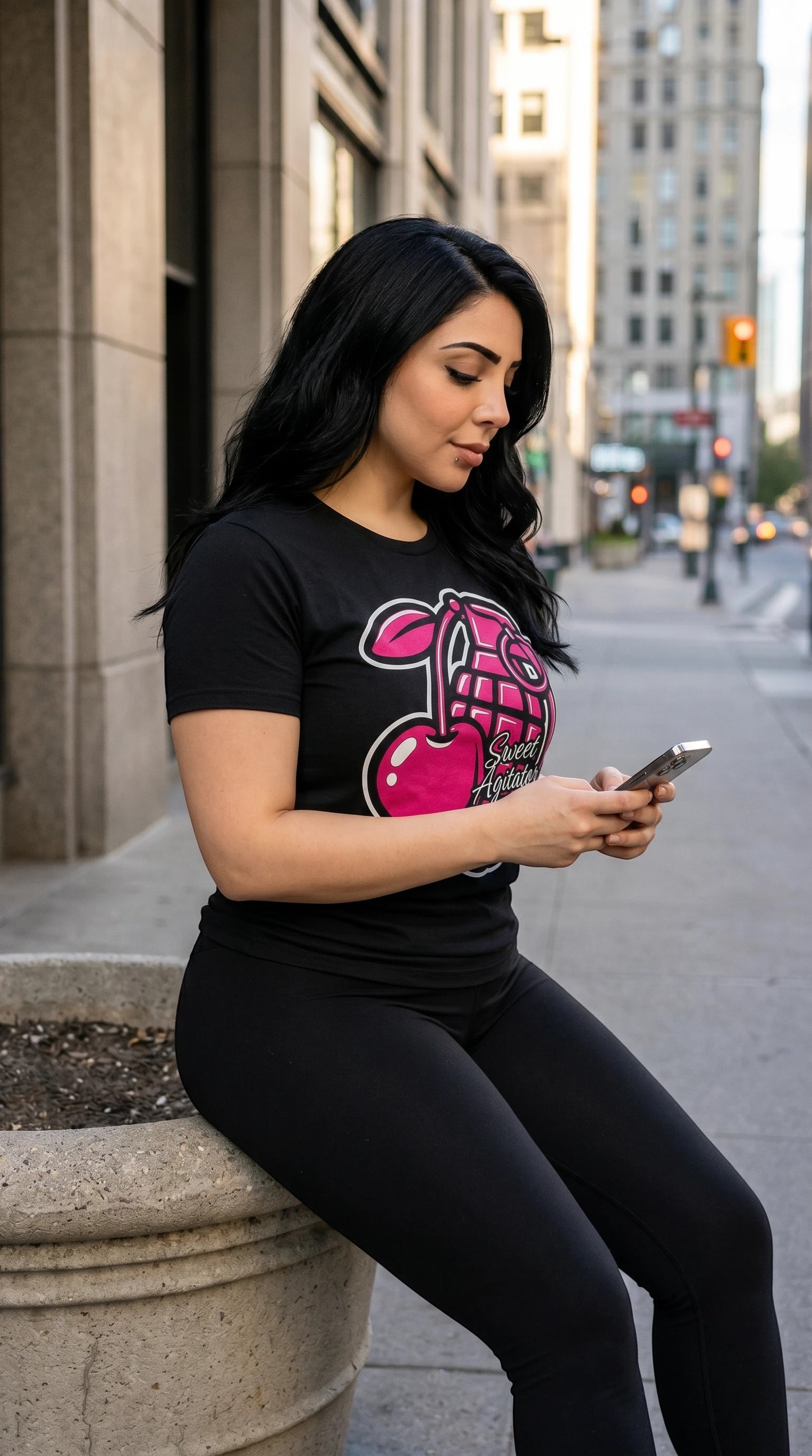 Sweet Agitator Classic Jersey Tee — Unisex by Printify
