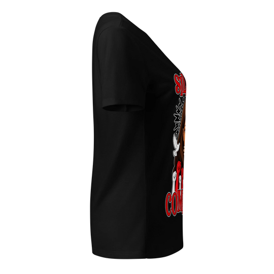 Silence Is Complicity V-Neck Tee by Sweet Agitator
