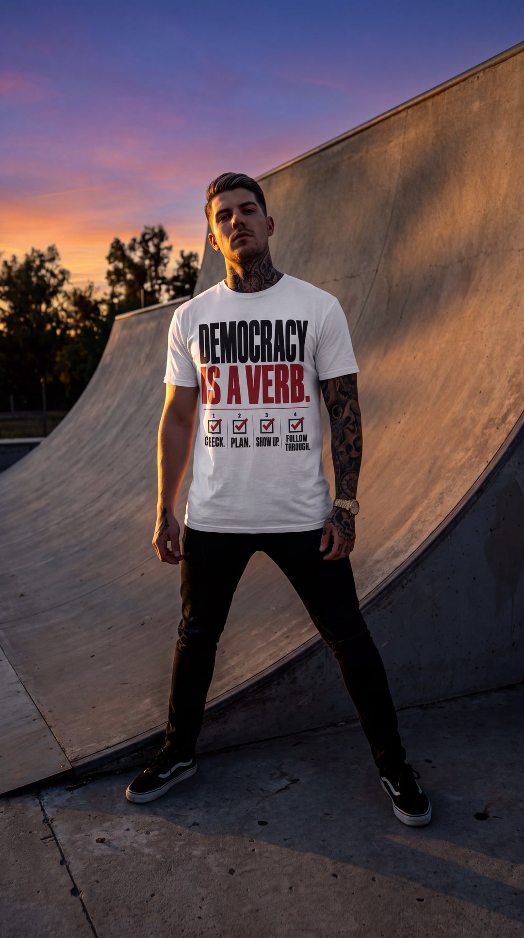DEMOCRACY IS A VERB by Sweet Agitator