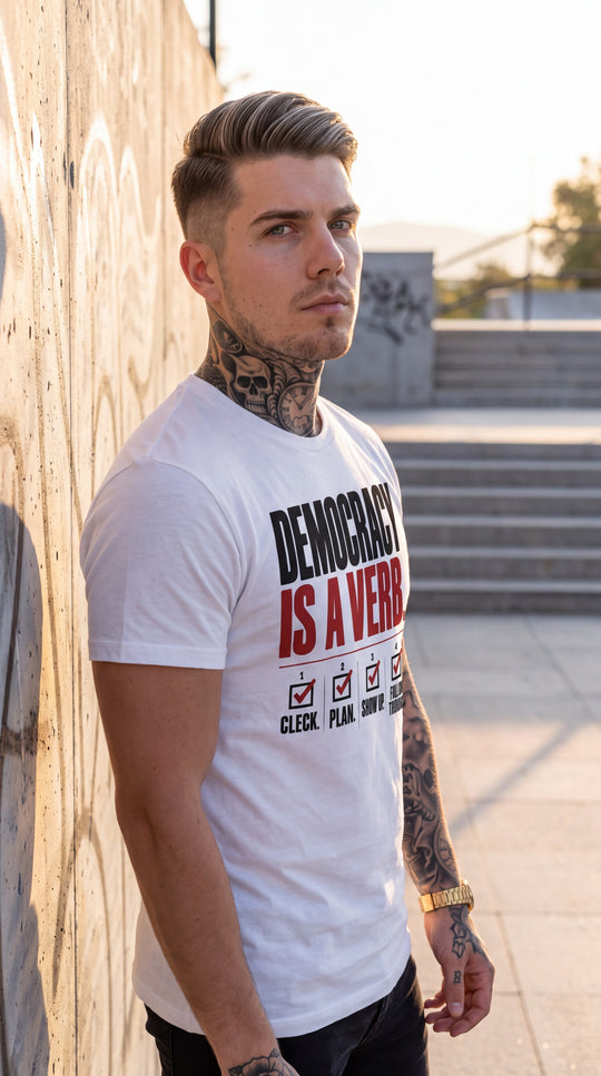 DEMOCRACY IS A VERB by Sweet Agitator